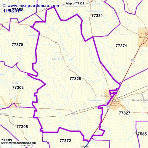 map of 77328