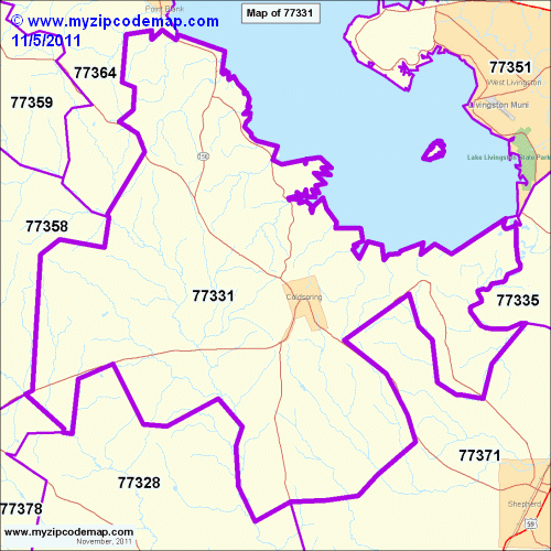 map of 77331