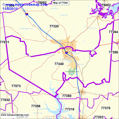 map of 77340