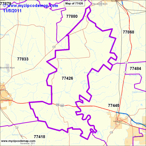 map of 77426
