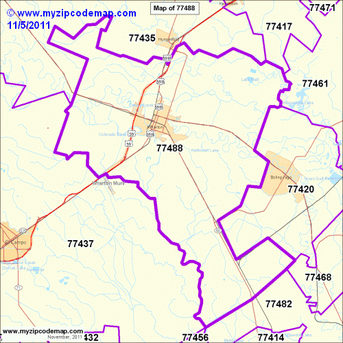 map of 77488