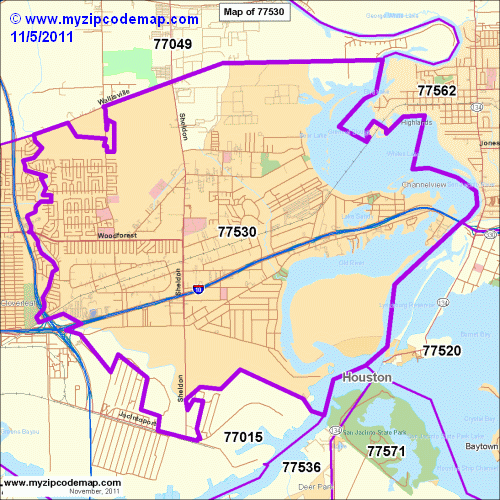 map of 77530