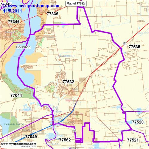 map of 77532