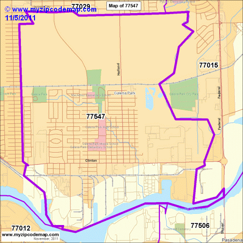 map of 77547