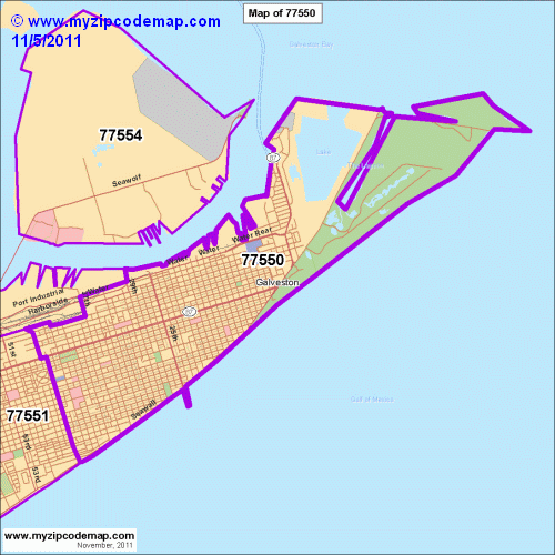 map of 77550