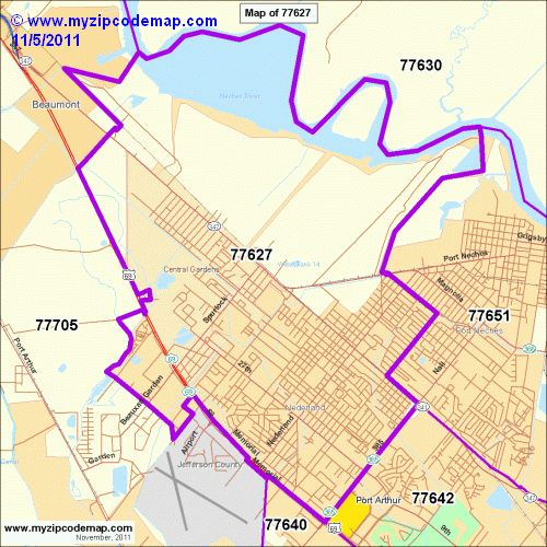 map of 77627