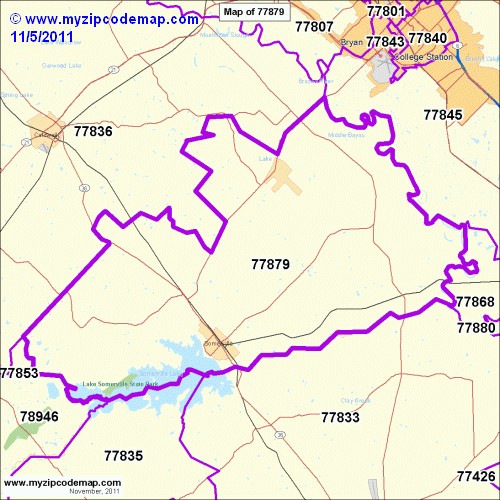 map of 77879