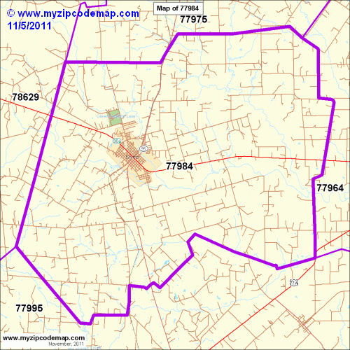 map of 77984