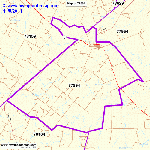 map of 77994