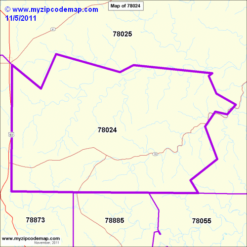map of 78024