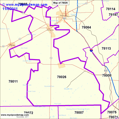 map of 78026
