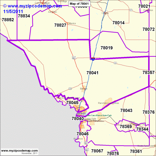 map of 78041