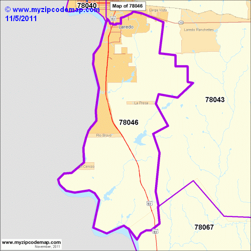 map of 78046