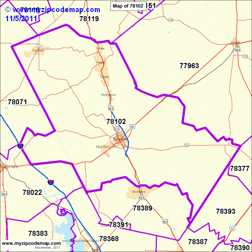 map of 78102