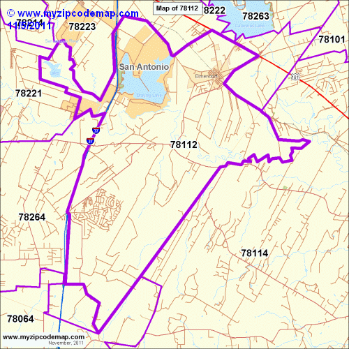 map of 78112