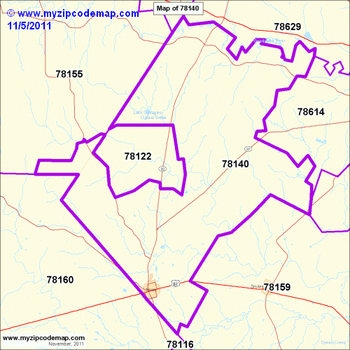 map of 78140