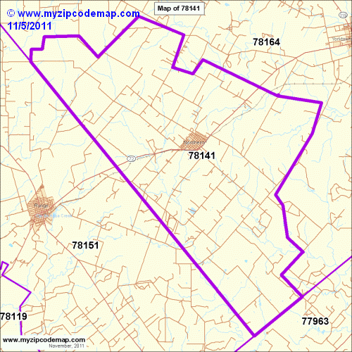 map of 78141