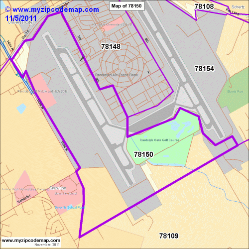 map of 78150