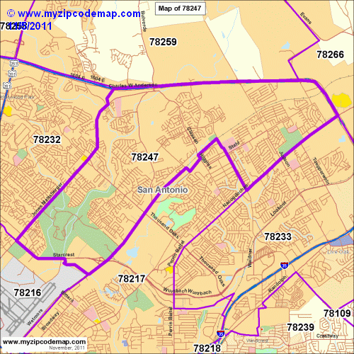 map of 78247