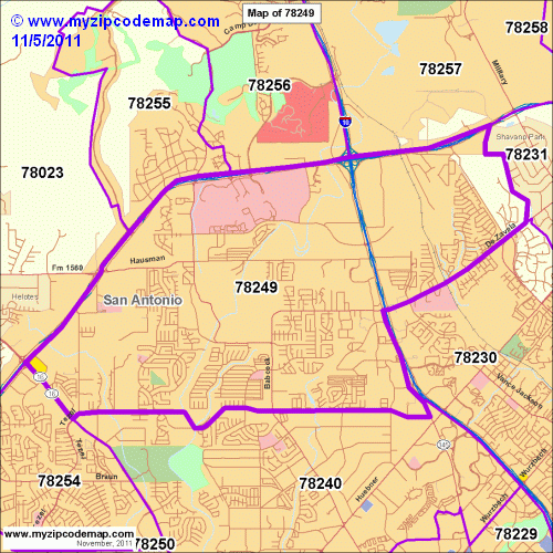 map of 78249