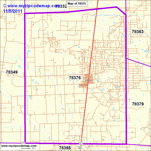 map of 78375