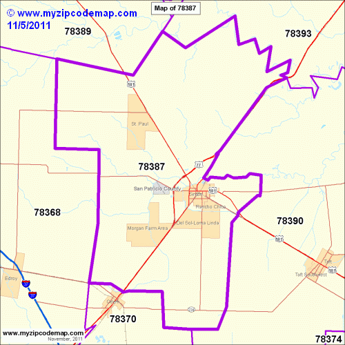 map of 78387