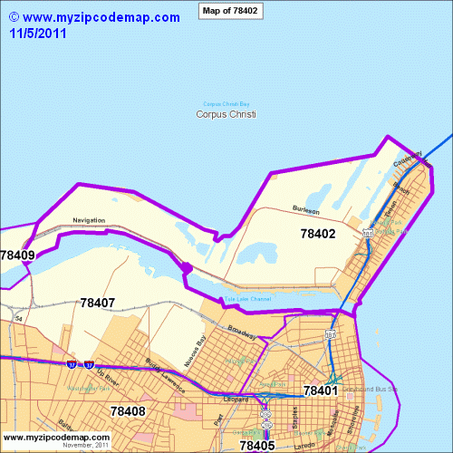 map of 78402