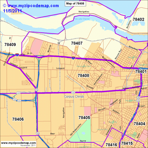 map of 78408