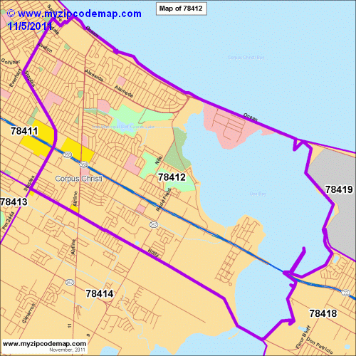 map of 78412