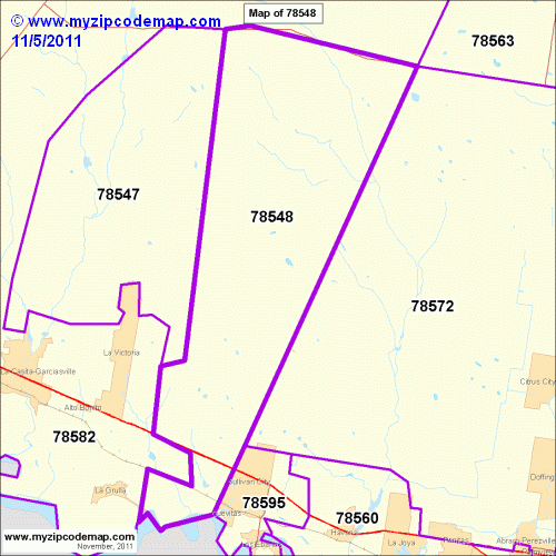 map of 78548