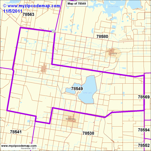 map of 78549