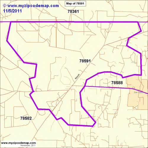 map of 78591