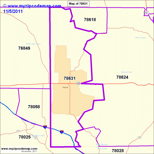 map of 78631