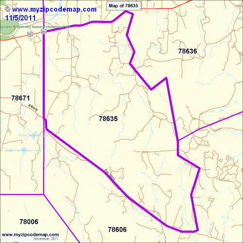 map of 78635