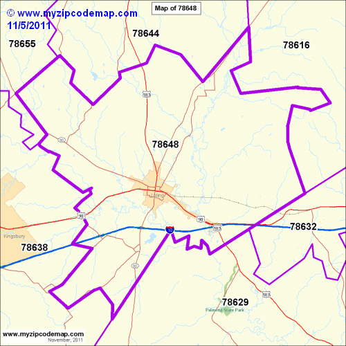 map of 78648