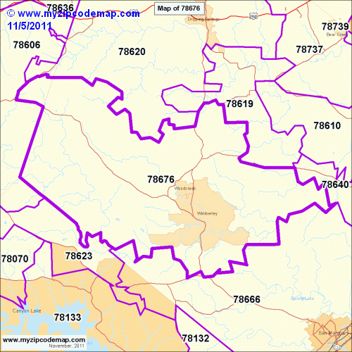 map of 78676