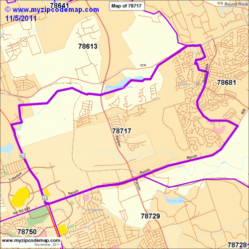 map of 78717