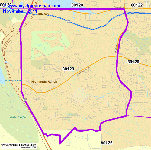 map of 80129