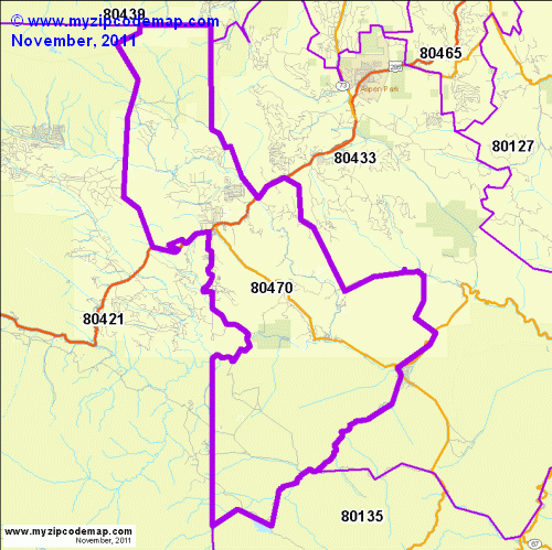 map of 80470