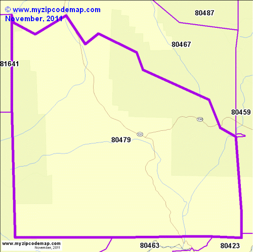map of 80479