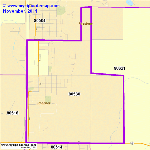 map of 80530