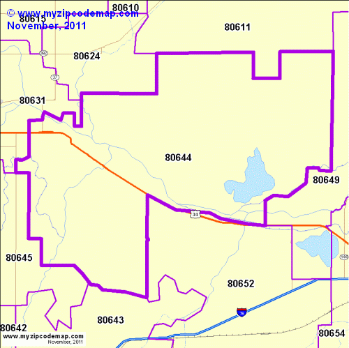 map of 80644