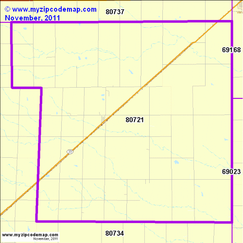 map of 80721