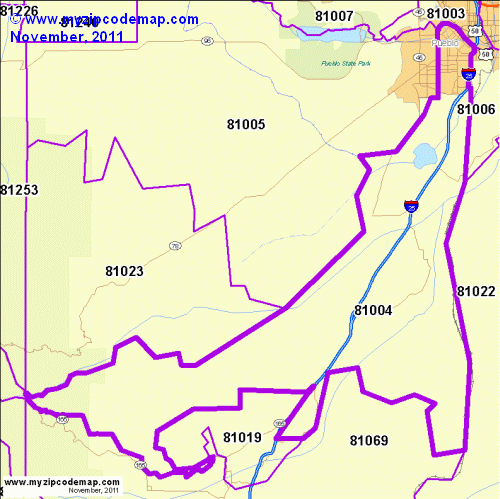 map of 81004