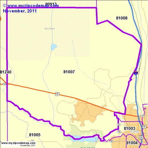 map of 81007