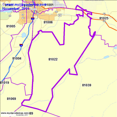 map of 81022
