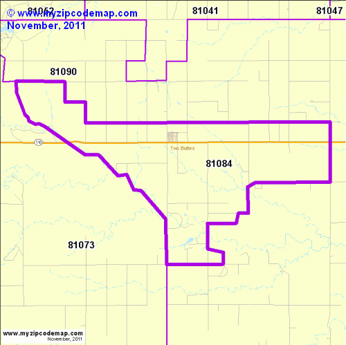 map of 81084