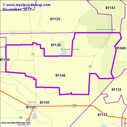 map of 81146