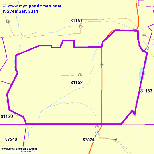 map of 81152
