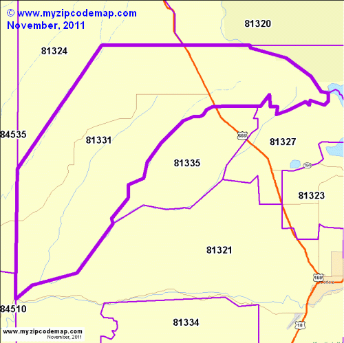 map of 81331